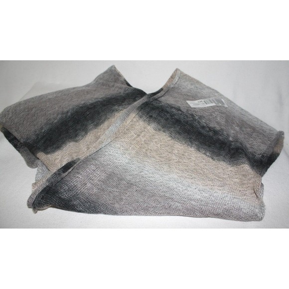 Infinity Scarf Color Black/Tan/Gray - Picture 2 of 2